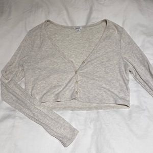 Garage cropped long sleeve